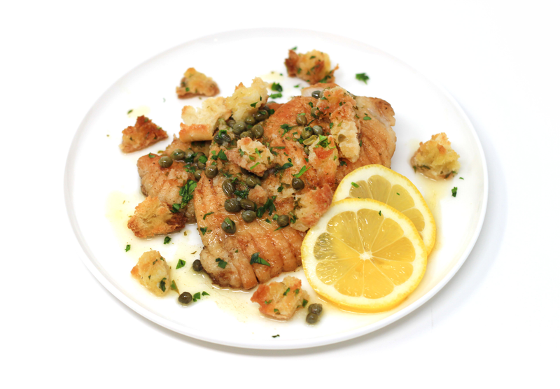 Illustration for article titled Cooking from Anthony Bourdain's Les Halles Cookbook: Voila, Skate Wing Grenobloise